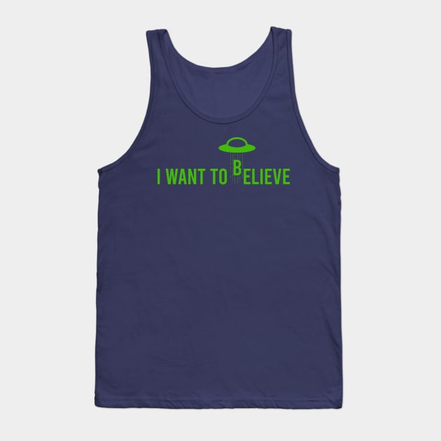 i want to believe Tank Top by aye_artdg